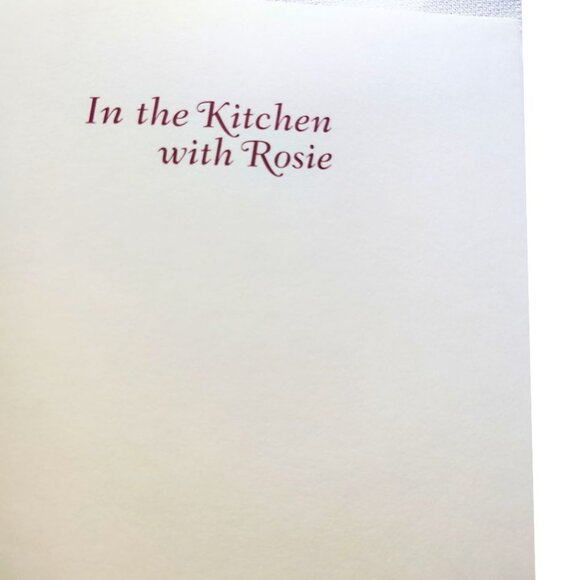 IN THE KITCHEN WITH ROSIE OPERAH'S FAVOIRTE RECIPES - Picture 7 of 7